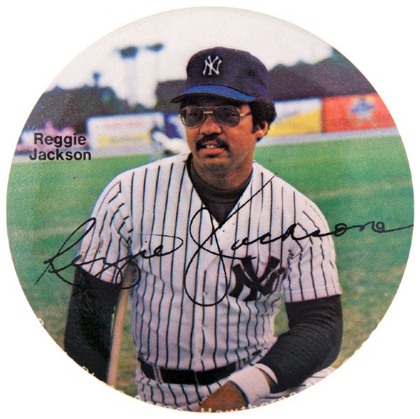 REGGIE JACKSON PORTRAIT. 