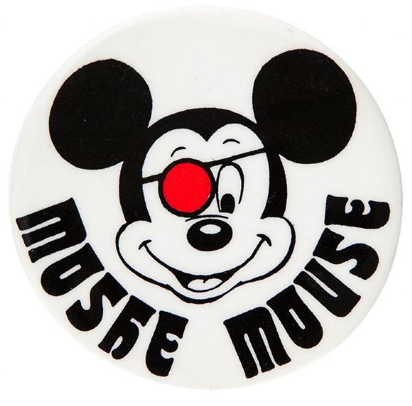 UNAUTHORIZED MOSHE MOUSE DESIGN INSPIRED BY ISRAELI MOSHE DAYAN.