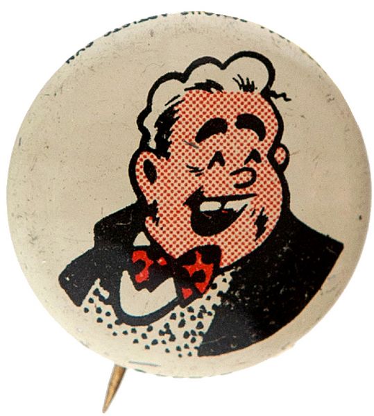 KELLOGG'S PEP BEEZIE CHARACTER BUTTON FROM 1945-46 SET OF 86.