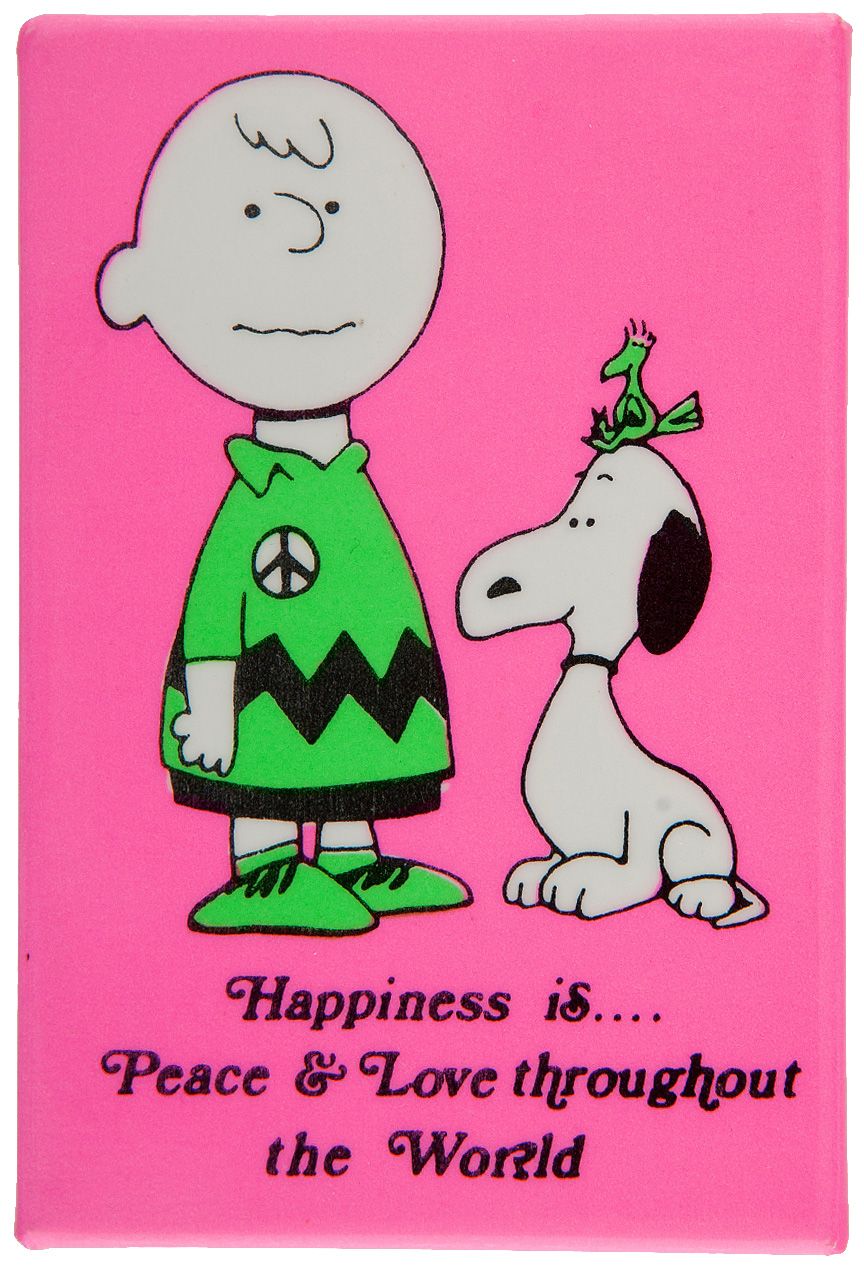 peanuts happiness is